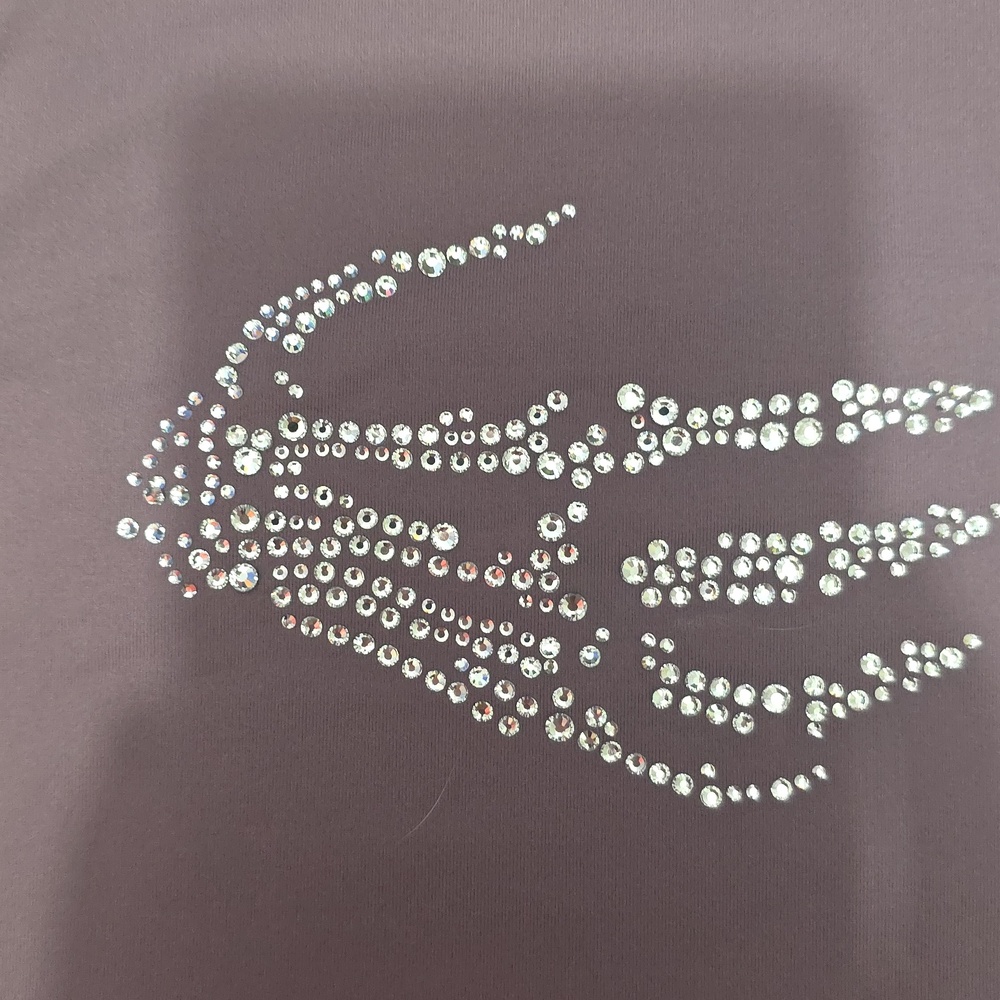 Regria Mauve Crystal-Embellished Crop Tank Top - Picture 4 of 4